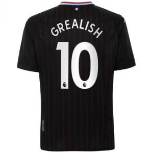 Jalkapallo pelipaidat Aston Villa Jack Grealish 10 Vieras 2020 21 – Lyhythihainen