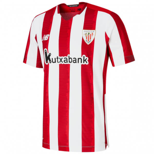 Jalkapallo Pelipaidat Athletic Bilbao Koti 2021/22 – Lyhythihainen