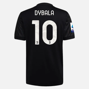 Jalkapallo Pelipaidat Juventus Paulo Dybala 10 Vieras  2021/22 – Lyhythihainen