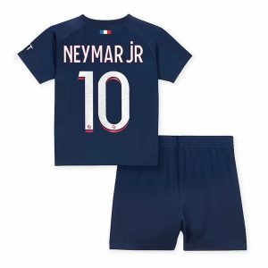 Jalkapallo Peliasut Paris Saint Germain PSG Neymar Jr 10 Lasten Vieras 2023/24 – Lyhythihainen